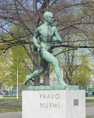 Statue of Paavo Nurmi